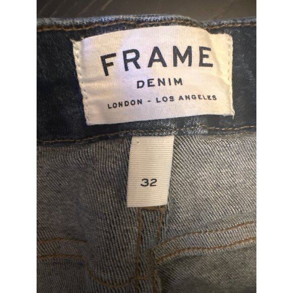 Frame Denim Le Crop Mini Boot Jeans Sz 32 - Picture 2 of 7